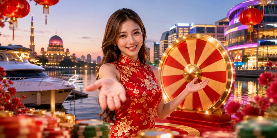 Pengguna di Putrajaya mengakses akaun gacor dengan selamat pada peraduan lucky draw
